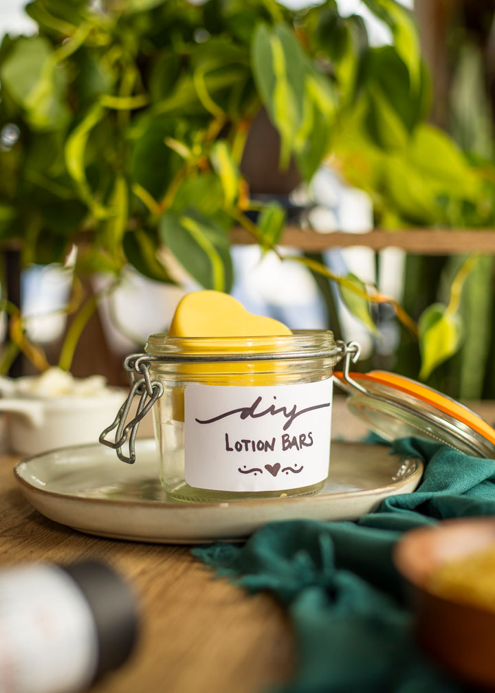 DIY Cocoa Butter Lotion Bar