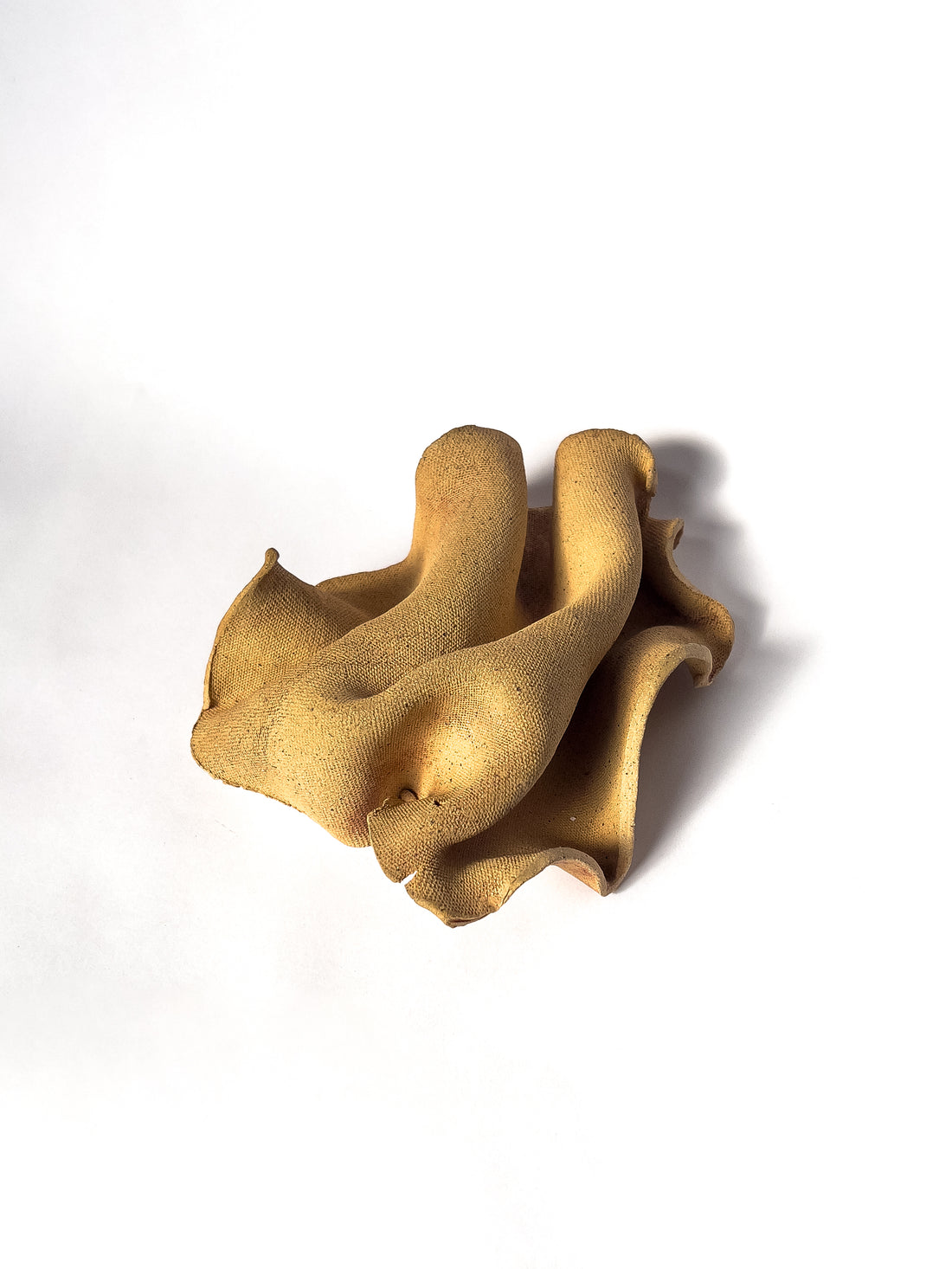 Sculptural Ceramic Incense & Palo Santo Holder – Organic Form