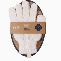 Organic Cotton Exfoliating Gloves