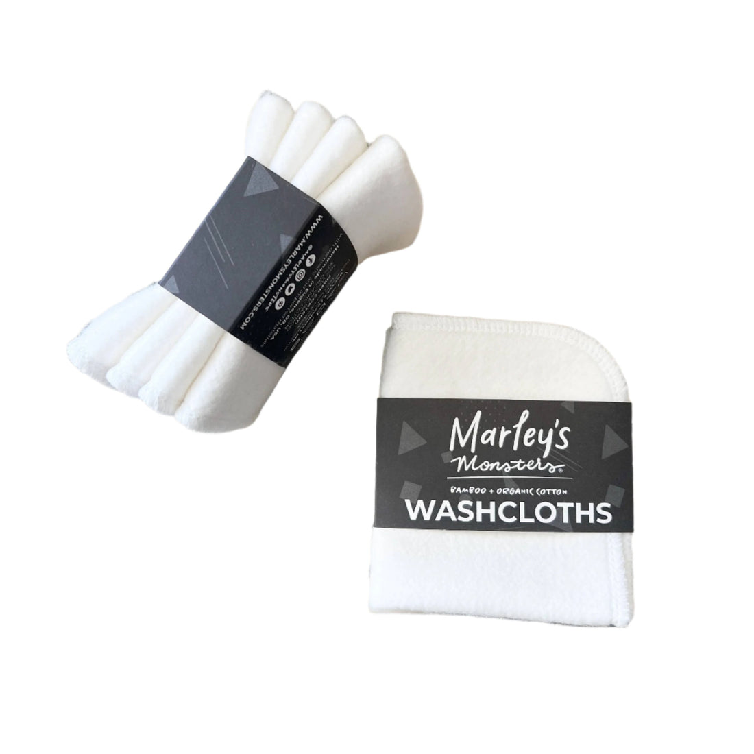 Bamboo Washcloths: 4 Count Pack