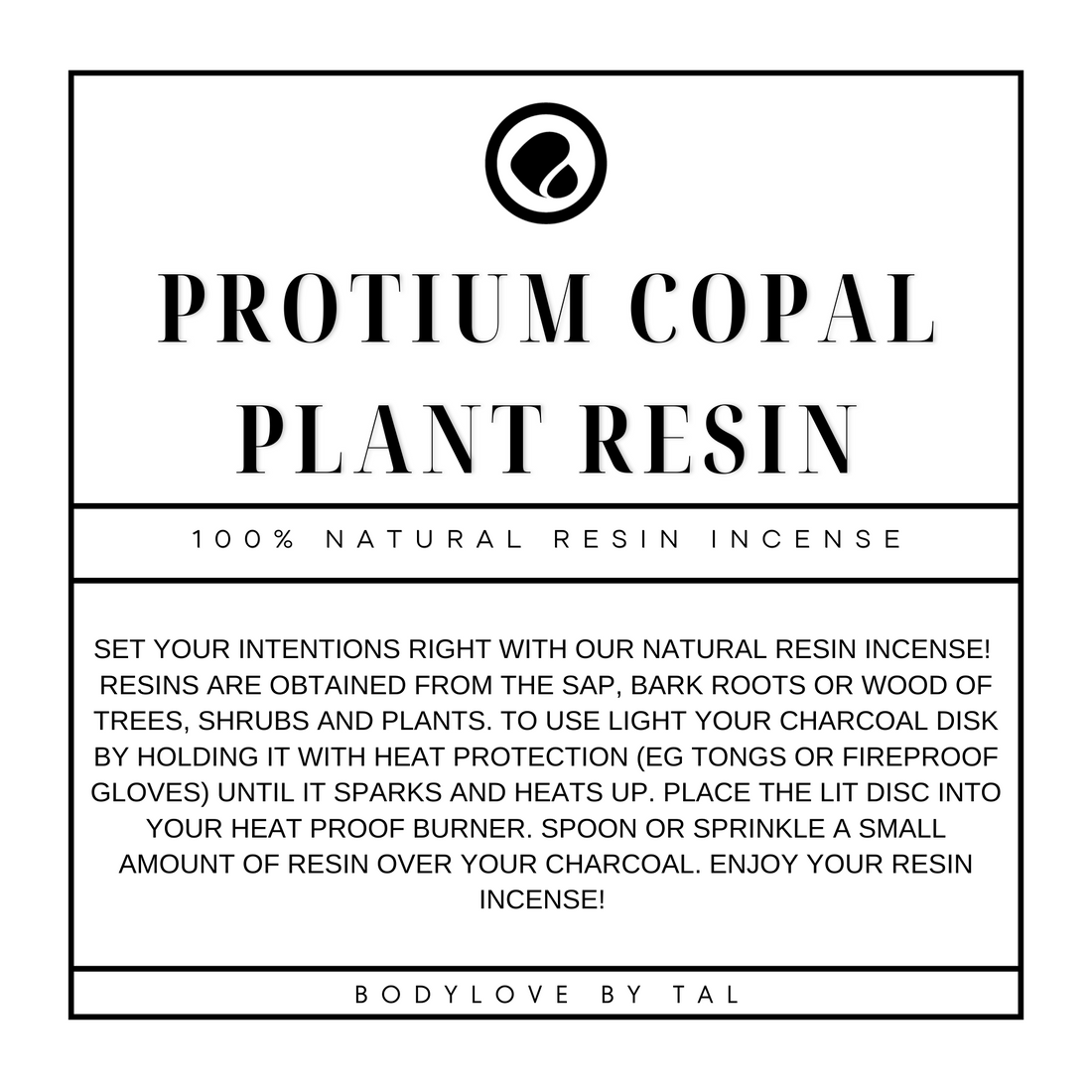 1 oz Copal Plant Resin
