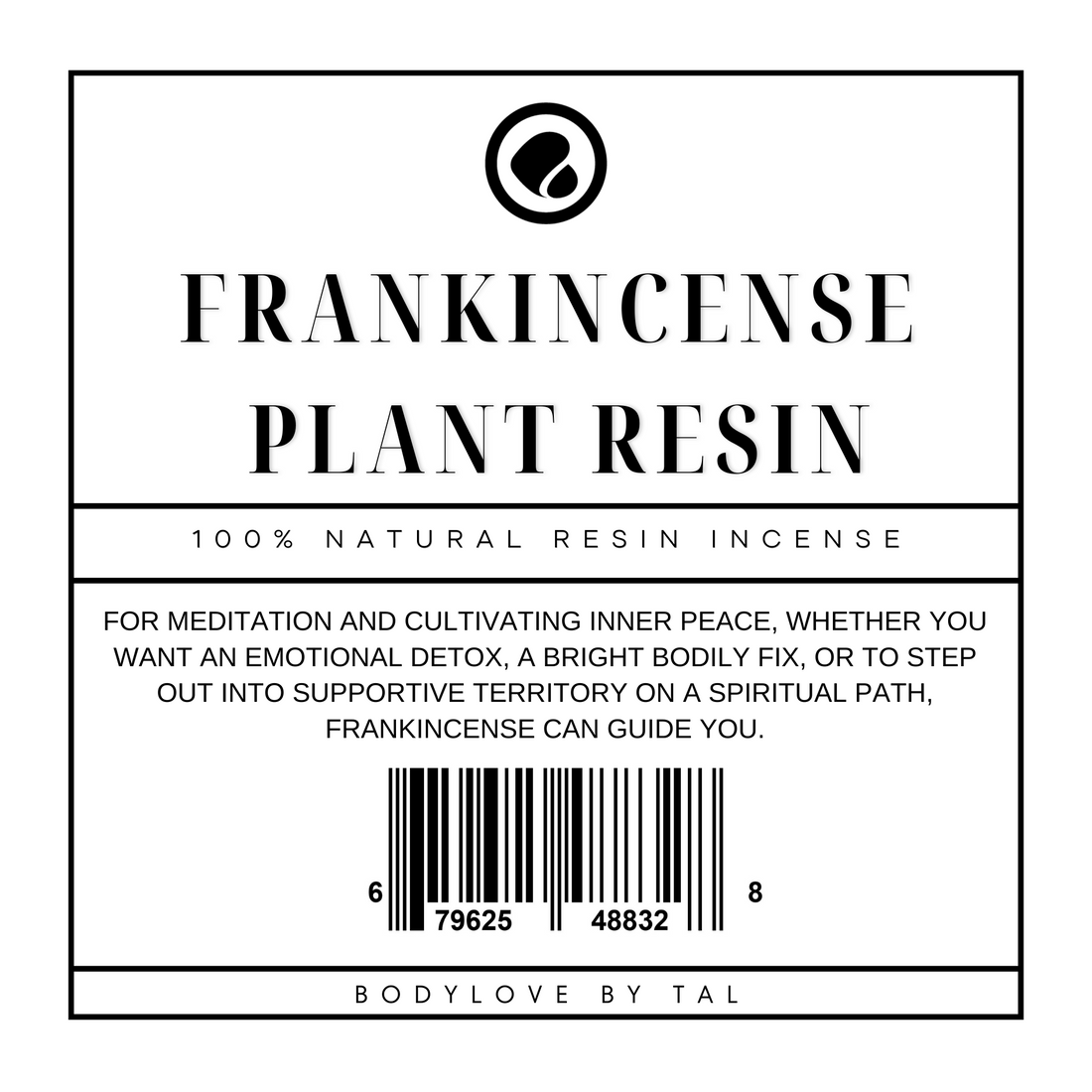 1 oz Frankincense Plant Resin